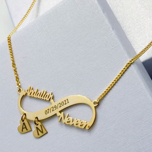 Customized Infinity Name Necklace
