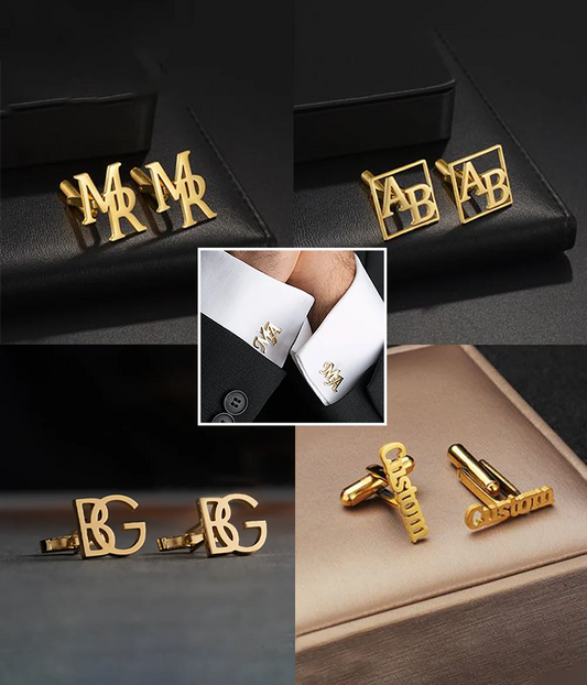 Customzied Name Cufflinks