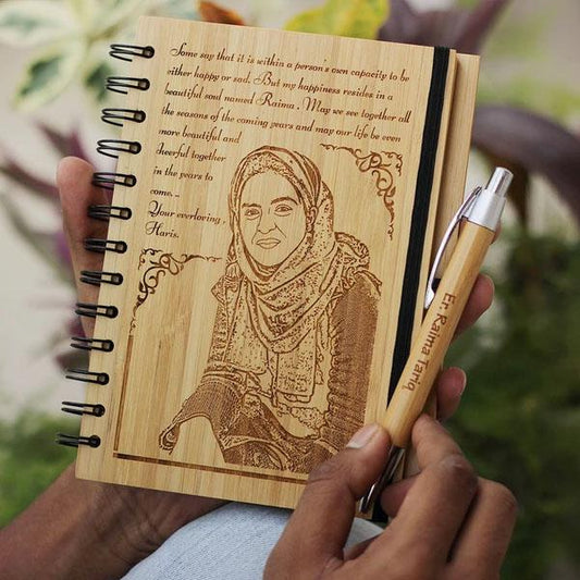 Customized Wooden diary pen